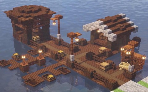 我的世界码头怎么做[图2]